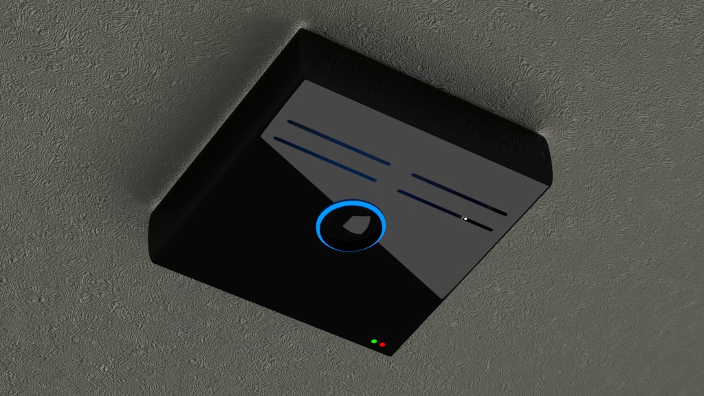 Modern Smoke Detector preview image 1